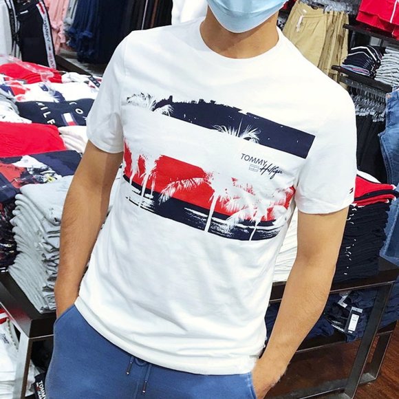 Tommy Hilfiger 78J3225 110 Tee T shirt NWT - Picture 1 of 9